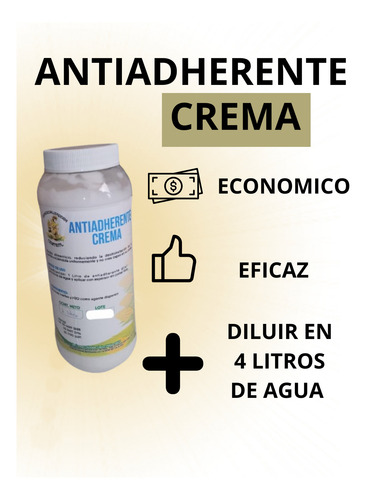 Antiadherente Crema Caja De 6 Pzs
