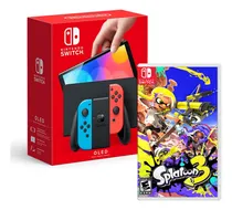 Comprar Consola Nintendo Switch Oled Neon + Splatoon 3