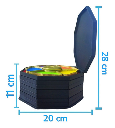 Caja Para Prodigios Con Sistema De Engranes
