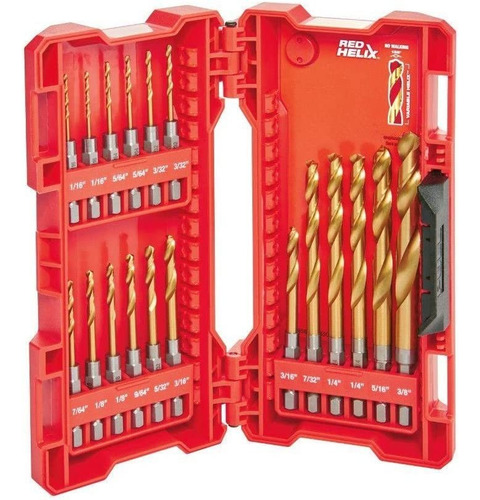 Milwaukee 48-89-4680 - Juego De Brocas De Titanio Para Atorn