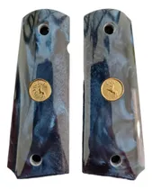 Comprar Cachas Nacaradas Azul Moneda Colt 1911 38 45