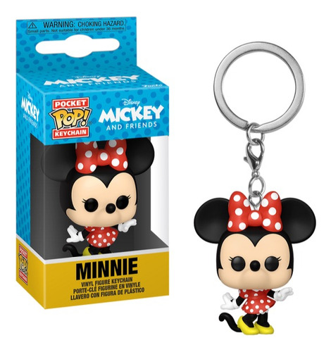 Funko Pop! Minnie Mickey And Friends Keychain Nuevo