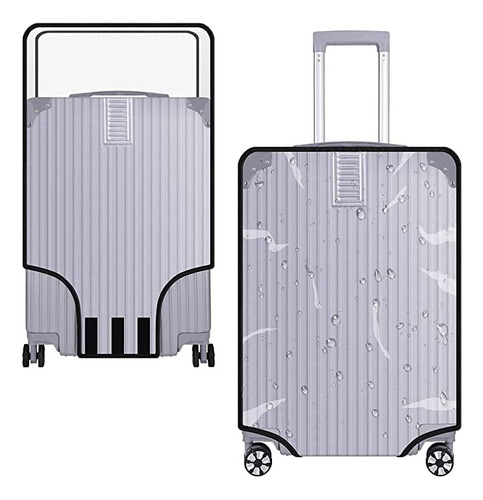 Protector Funda Para Maleta De Viaje Plastico Impermeable Color 24inch