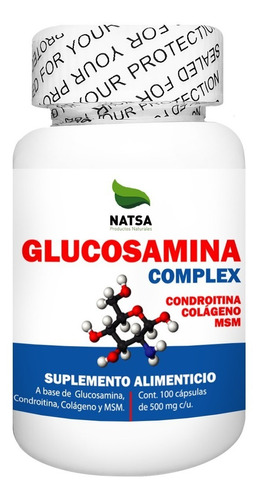 Glucosamina Complex 100 Cápsulas, Calidad Premium