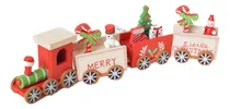Comprar Tren De Madera De Navidad Figura De Tren De Navidad