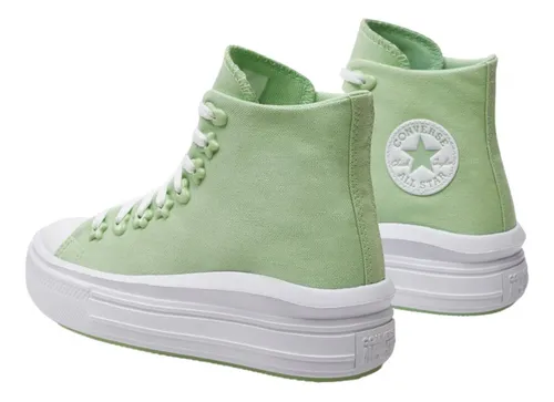 Botas Converse Chuck Taylor All Star Move Mujer-verde