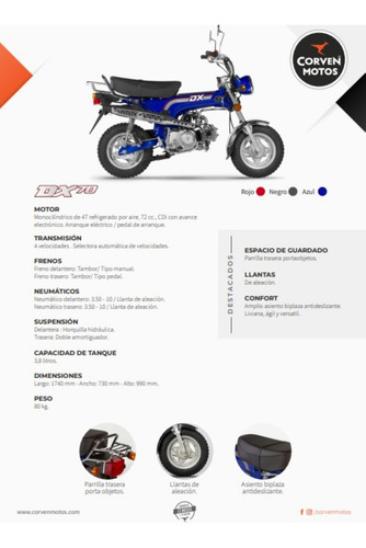 Corven Dx70