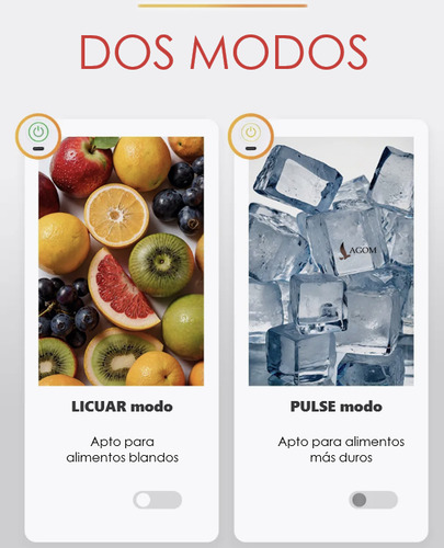 Licuadora Portátil Lagom A9 Black Mini Exprimidor Recargable