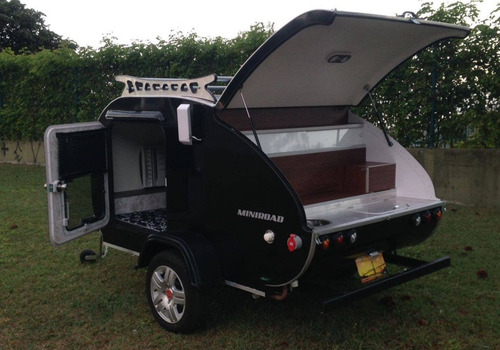 Imagem 1 de 14 de Mini Trailer Miniroad Classic Motor Home Casa Rodante
