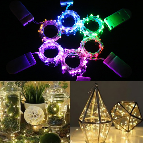 Guirnalda De Luces Led De Alambre De Cobre Con Forma De Hada