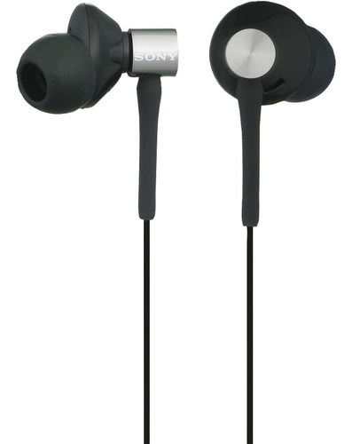 Sony Mdrex85lp/blk Auriculares Blandos Con Clip Suave Y Estu