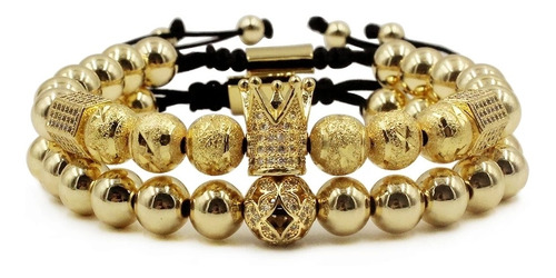 Conjunto Pulseras Golden Perseus Deluxe + Envío Gratis