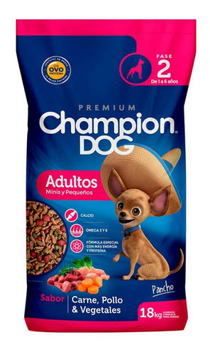 Champion Dog Mini Raza Pequeña 18kg