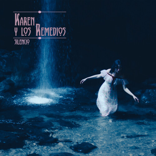 Karen Y Los Remedios Silencio - Black & Blue Galaxy Effec Lp
