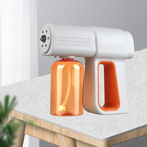 2 Piezas Portátil Nano Spray Spray Desinfectante 2600 Mah