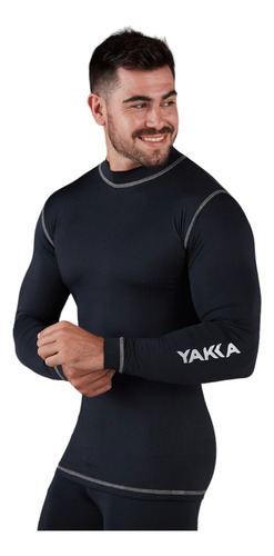 Imagen 2 de 9 de Remera Termica Manga Larga Yakka Primera Piel Yakka