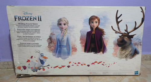Muñecas Frozen 2 / Muñecos Y Trineo (Usado)