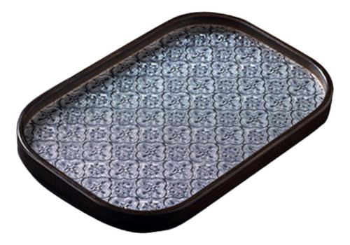 Bandeja De Té Bandeja De Madera Para 33 X 23 X 2,4 Cm