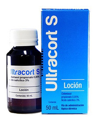 Imagen 1 de 4 de Ultracort S® Loción 50ml | Queratoplástico + Corticoide