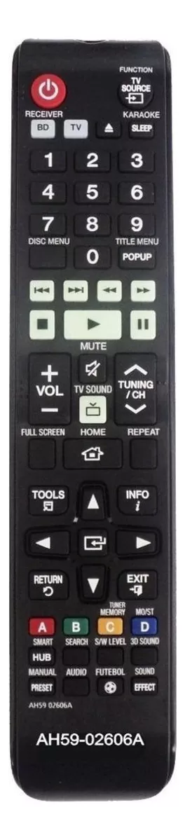 Terceira imagem para pesquisa de controle remoto soundbar samsung