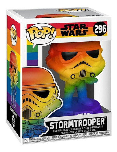 Boneco Funko Pop Stormtrooper Pride 296 - Star Wars Original