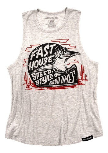 Remera Musculosa Dama Fasthouse Dust Devil Muscle 