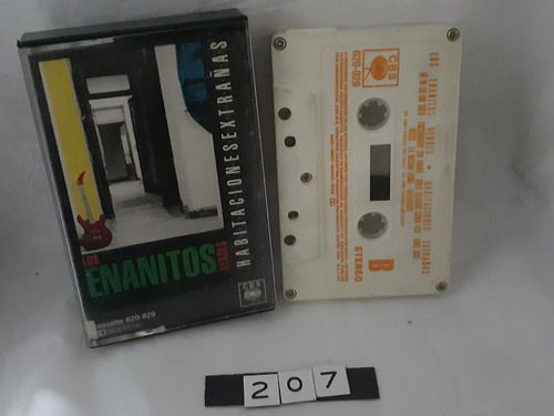 Los Enanitos Verdes Habitaciones Extrañas 1987 Cassette