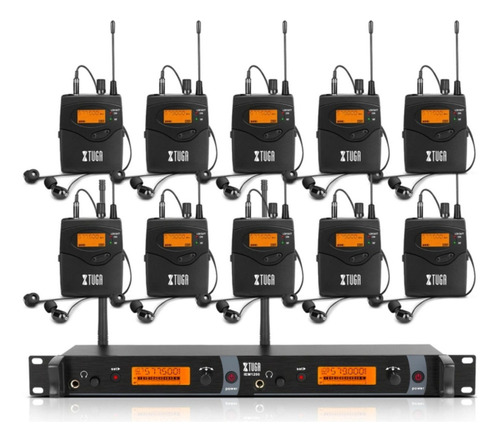 Monitor Intraural Portátil Con Transmisor Inalámbrico Iem120