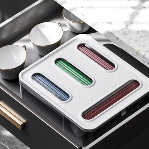 Caja Organizadora Dispensadora De Papel De Cocina Para Papel