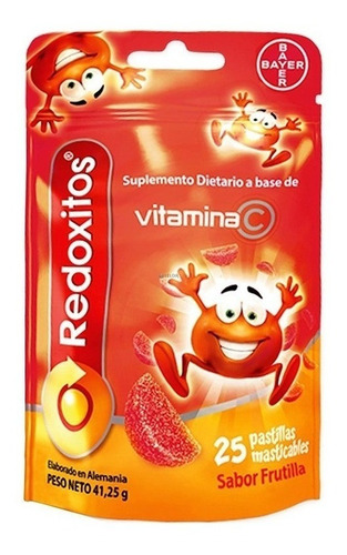 Redoxitos Suplemento Dietario Vitamina C X 150u Frutilla