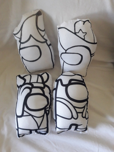 Muñecos Para Pintar Bendy X 2o Unidades+ 5 Lol