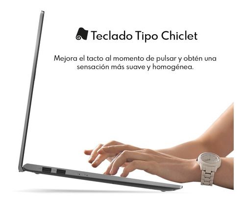 Imagen 4 de 5 de Laptop Asus Vivobook 15 Intel Ci3 8gb + 256gb Ssd Windows 11