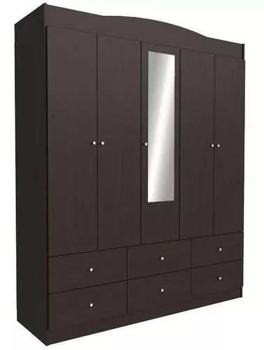 Mobi Ropero de Madera Modelo Amapola Color Blanco Largo 60 cm Armario  Closet Organizador