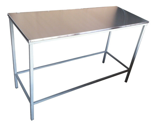 Imagen 1 de 3 de Mesa De Trabajo Acero Inoxidable 100x55 Cm Mesada Fabrica
