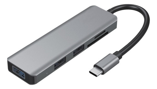 Adaptador Hub Tipo C 5 En 1 Usb 3.0 Sd Micro Sd Tf | Css ®