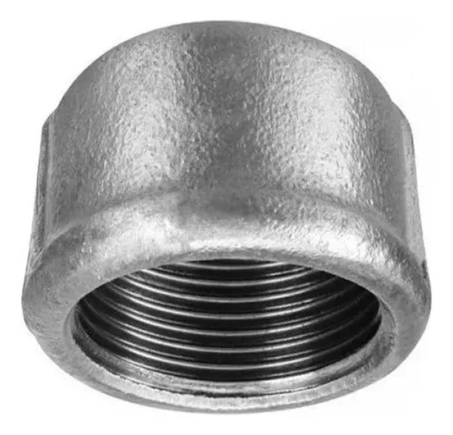 Tapa Galvanizada 1 1/2 Pulgadas