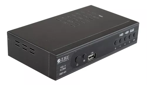 Decodificador de Tv Digital de Alta Definición - UBISHENG U-008 para  convertidor analógico HDTV Live 1080P