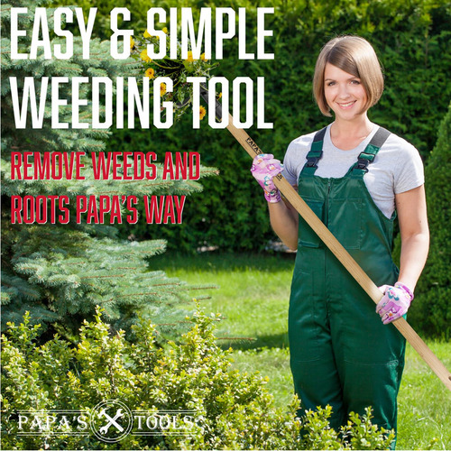 Papa's Tools Weeder Herramienta Extractora De Malas Hier