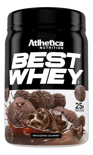 Atlhetica Nutrition - Best Whey Protein - Brigadeiro Gourmet - 450g