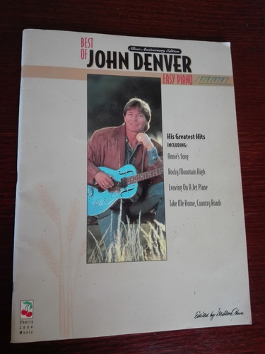 Libro Partituras Best Of John Denver