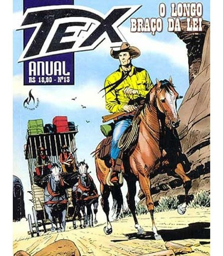 Tex Anual 13: Tex Anual 13, De Bonelli. Editora Mythos, Capa Mole Em Português, 2011