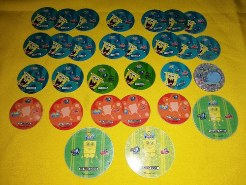 Tazos Nickelodeon Icarly Drake Josh Bob Espon 20 Tazos X 300 (Usado)