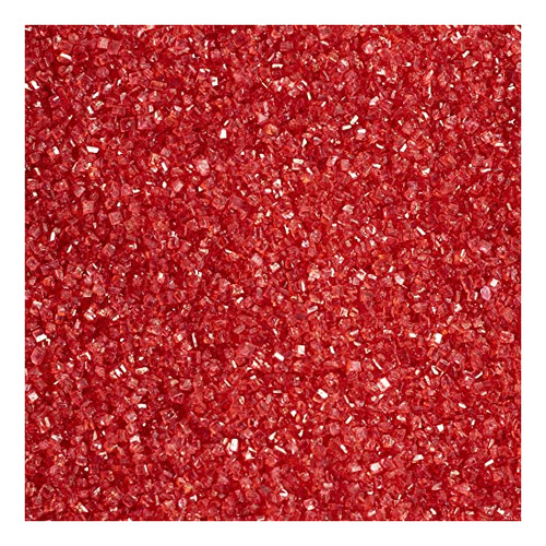 Decopac Sanding Sugar, Red Edible Sugar Sprinkles, 45xfd