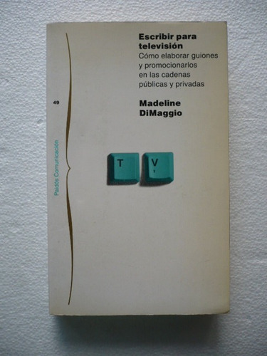Madeline Dimaggio - Escribir Para Televisión (Usado)