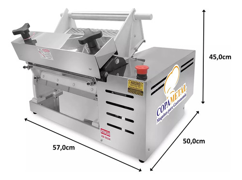 Cilindro Laminador Industrial Eletrico Copametal Micro 300