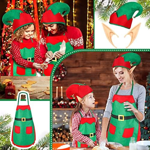 Conjunto De Disfraz De Elfo Navideño Para Mujer Incluye De