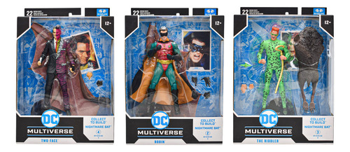 Dc Multiverse Batman Forever Pack 3 Mcfarlane