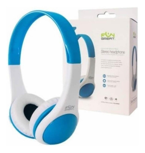 Audifonos - Fun Great H690 Headband White/blue