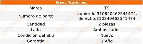 Set 2 Terminales Exteriores Chevrolet S10 1983/2004 Ts