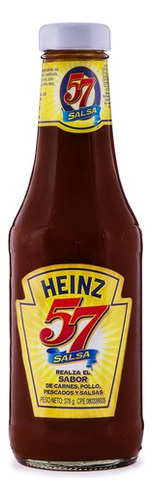 Bulto 24 Aderezo Salsa 57 Heinz 378gr 8640 Ml.